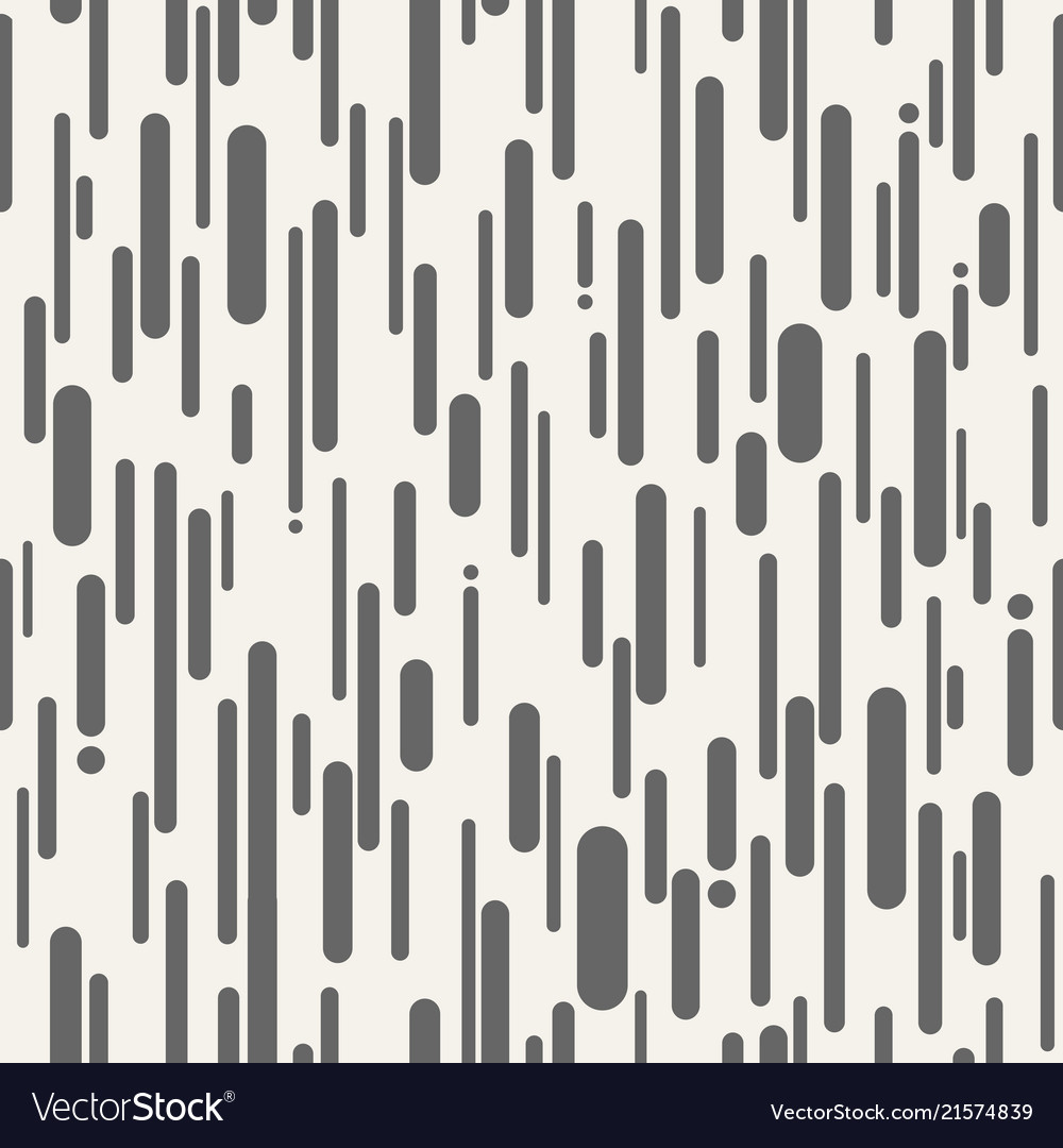Seamless pattern of rounded lines and dots vector image Seamless pattern of rounded lines and dots