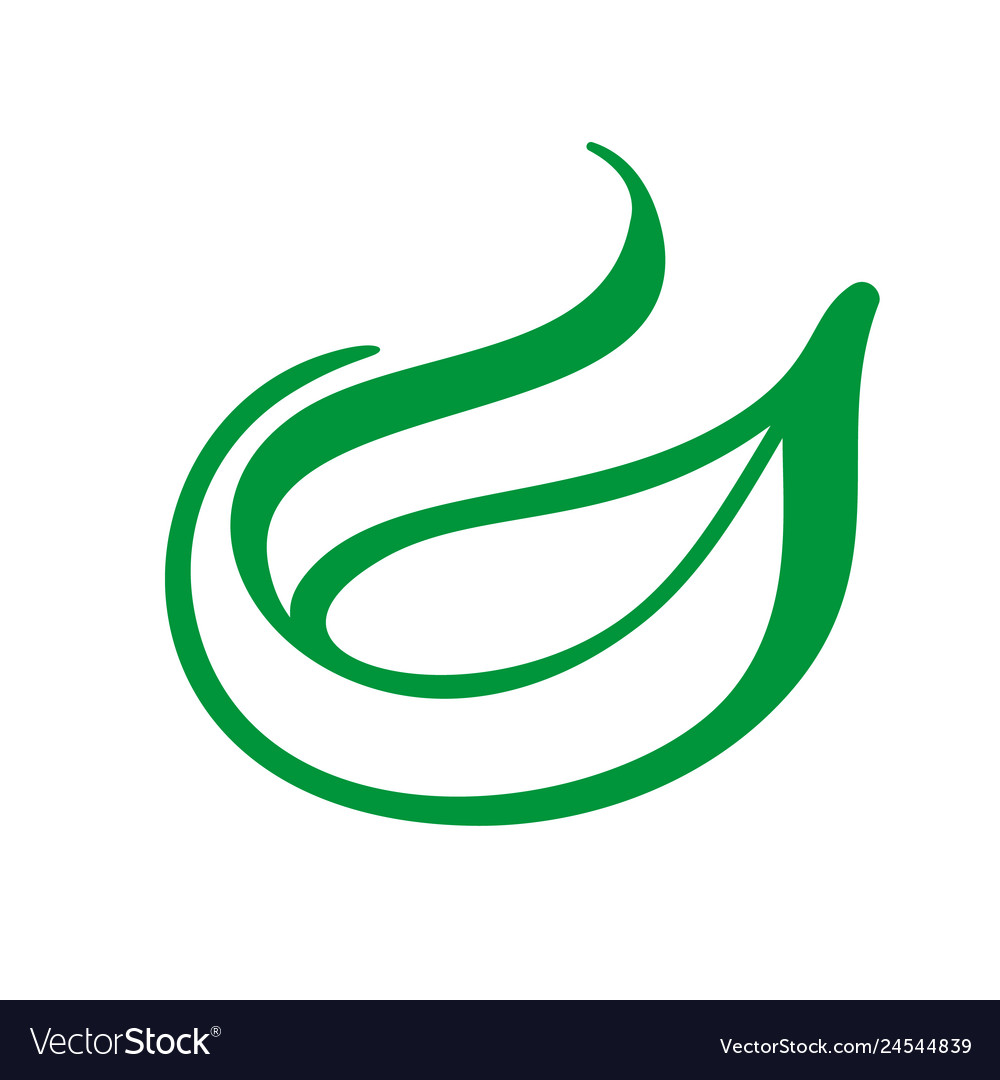 Tree Logo Of Green Leaf Tea Ecology Nature Vector Image