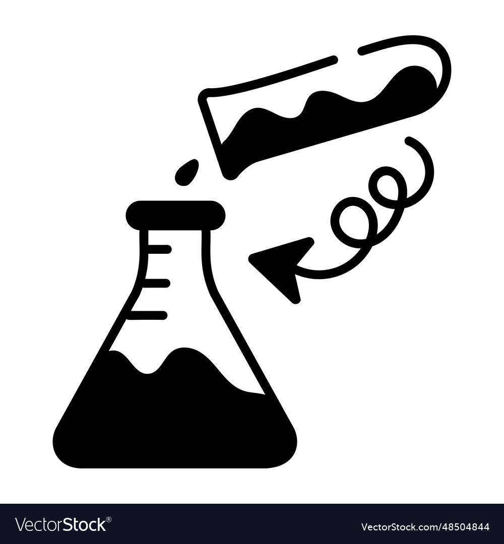 Lab experiment Royalty Free Vector Image - VectorStock