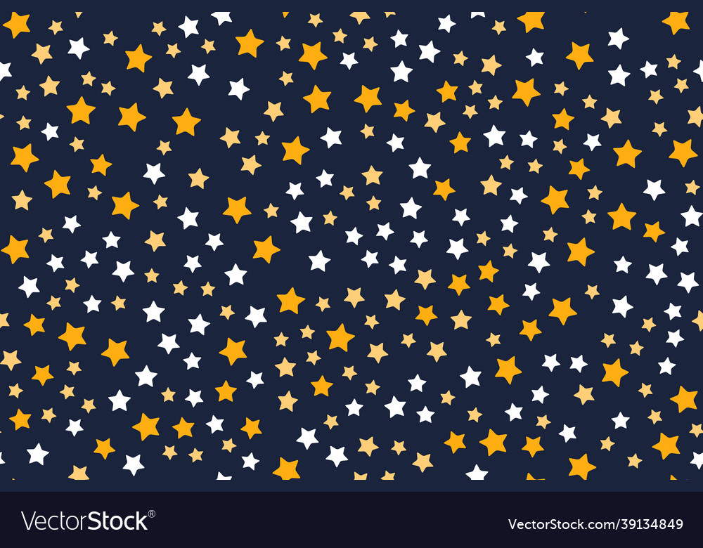 Abstract seamless pattern background with stars