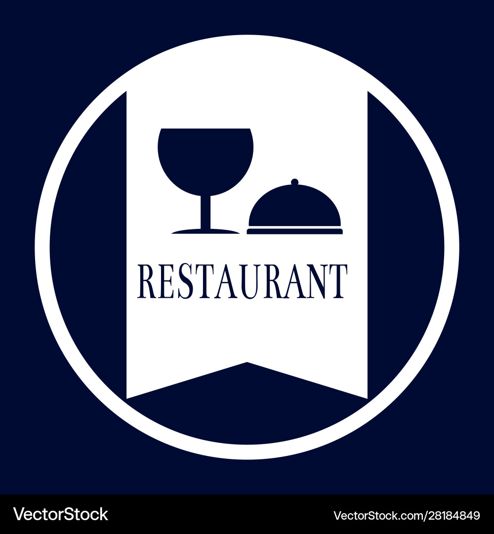 Restaurant logo Royalty Free Vector Image - VectorStock