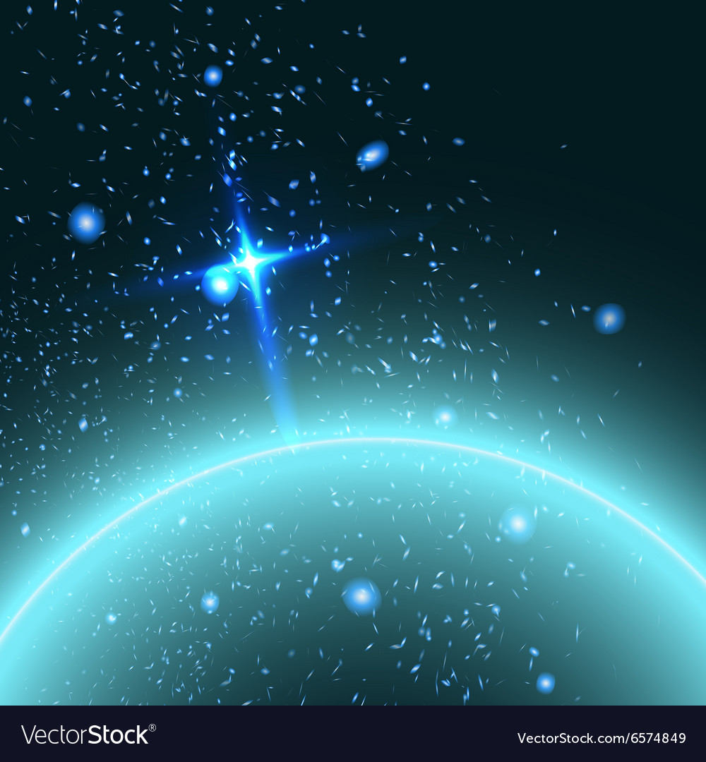 Star sky abstract background