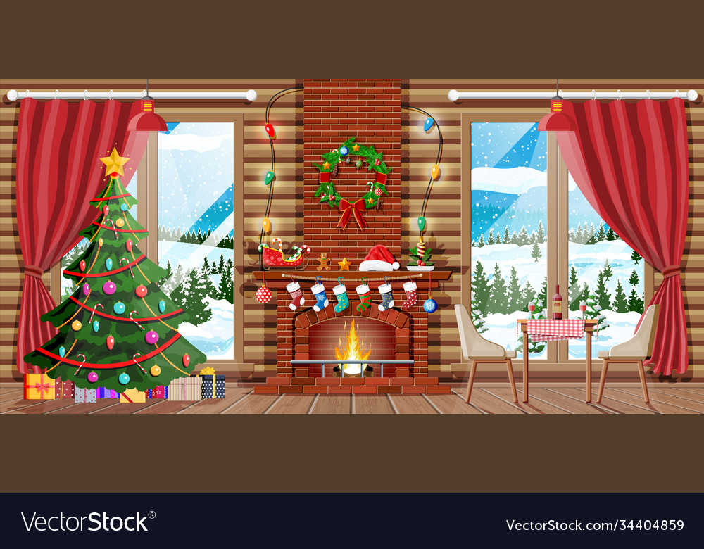 Christmas greeting card background