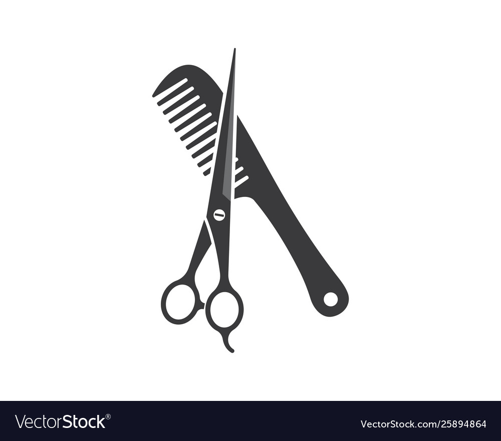 Scissor icon logo