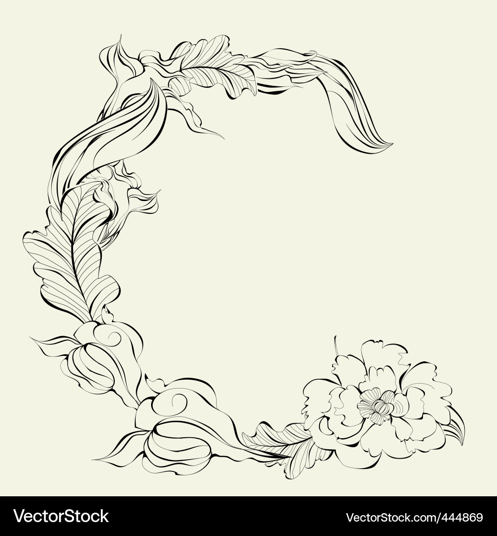 Letter c Royalty Free Vector Image - VectorStock