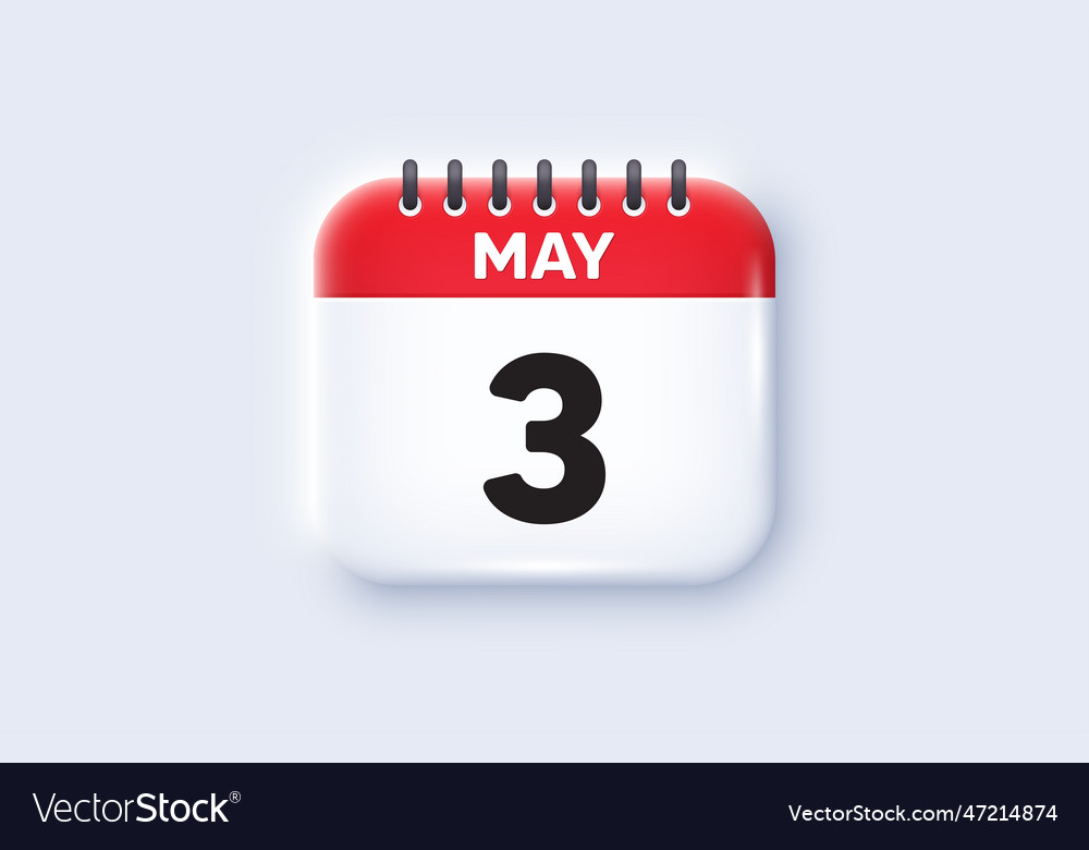 3rd day of the month icon event schedule date