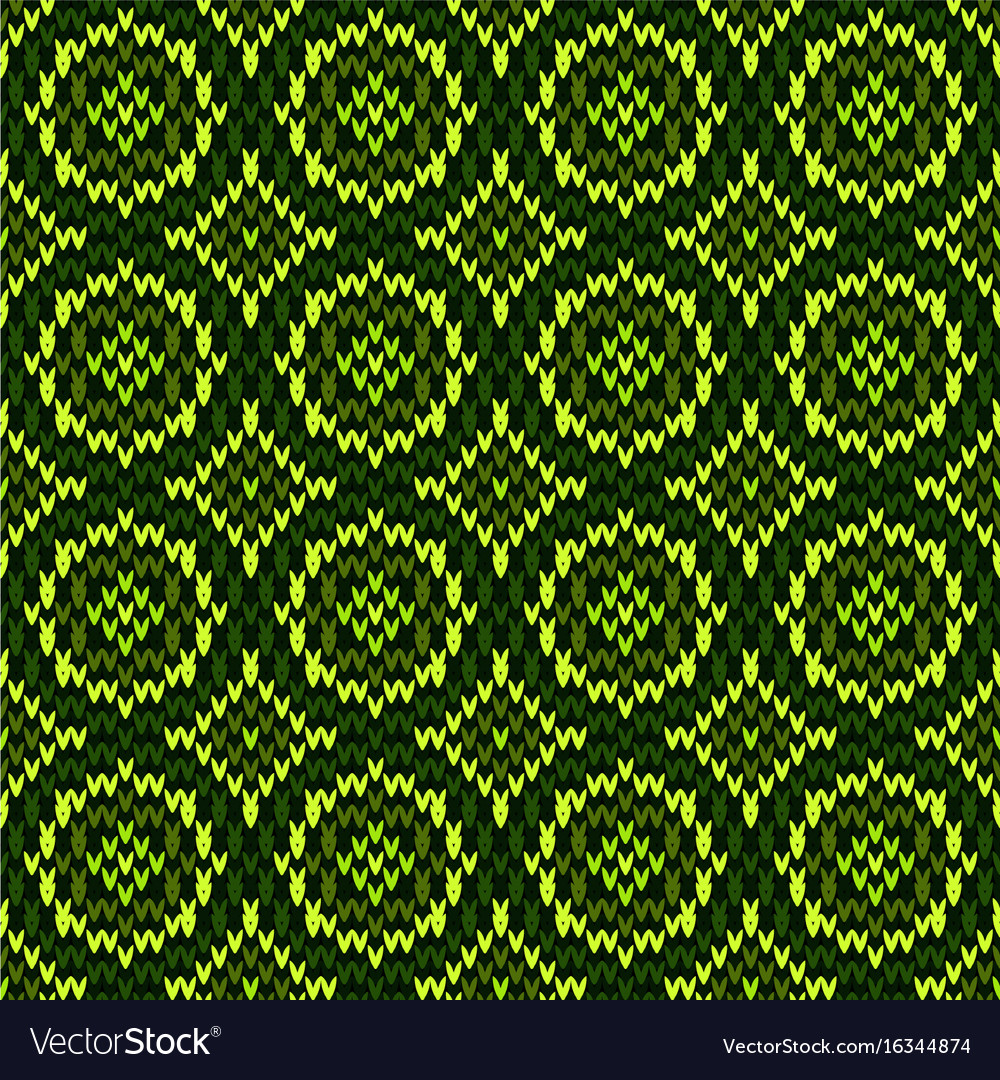 Abstract pattern with seamless knitted texture