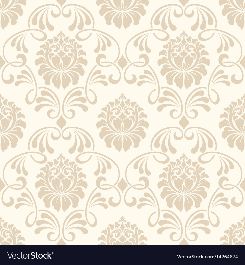 Damask seamless pattern background classical