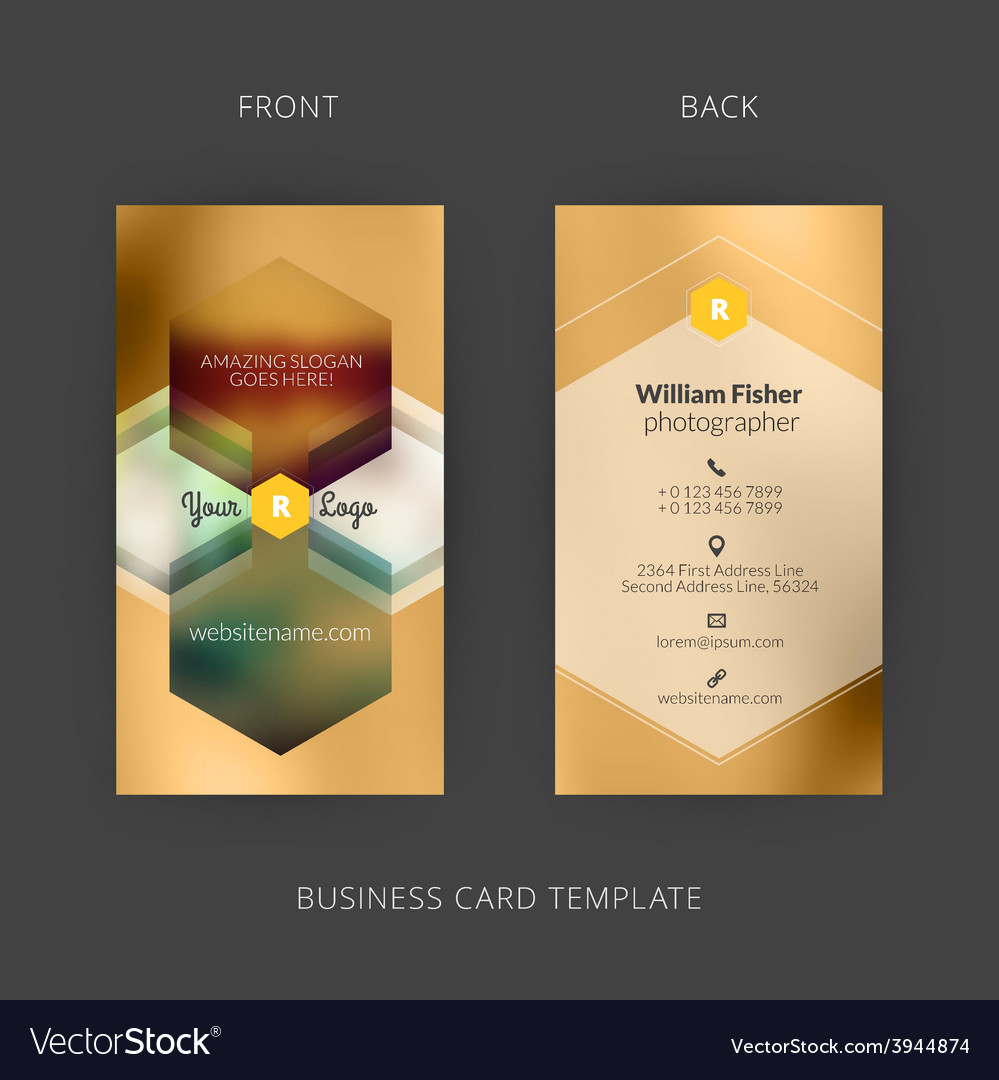 Modern creative and clean business card template