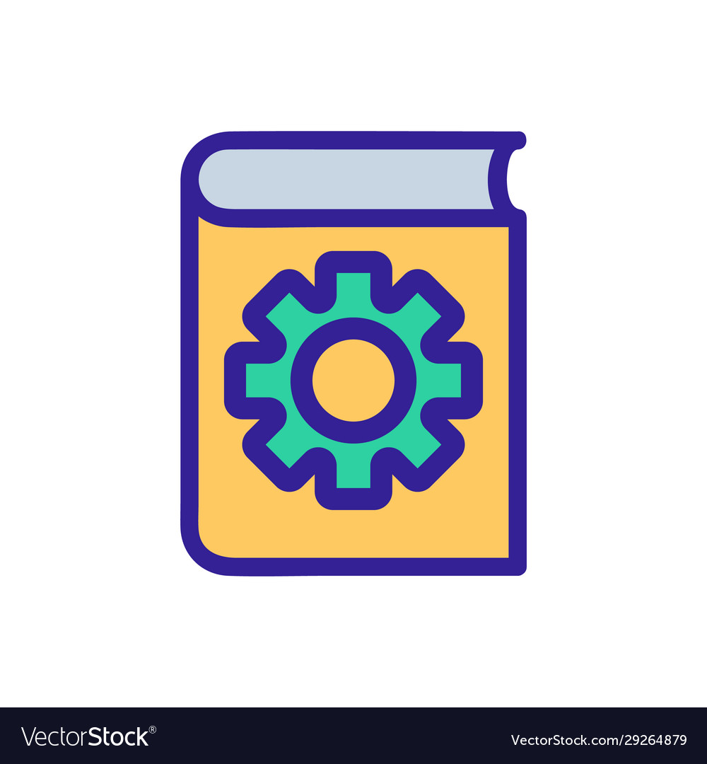 Instruction to apply icon isolated Royalty Free Vector Image