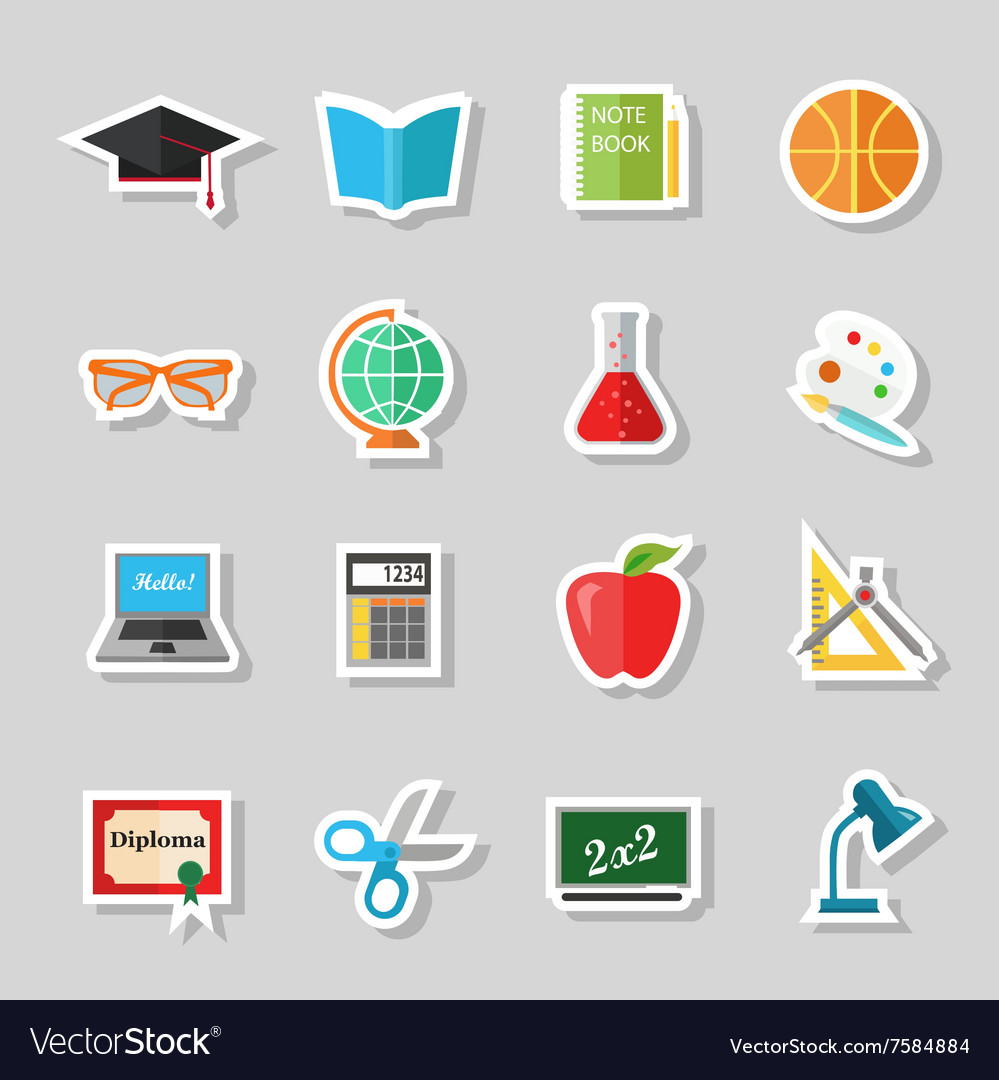 Back to school - Free education icons