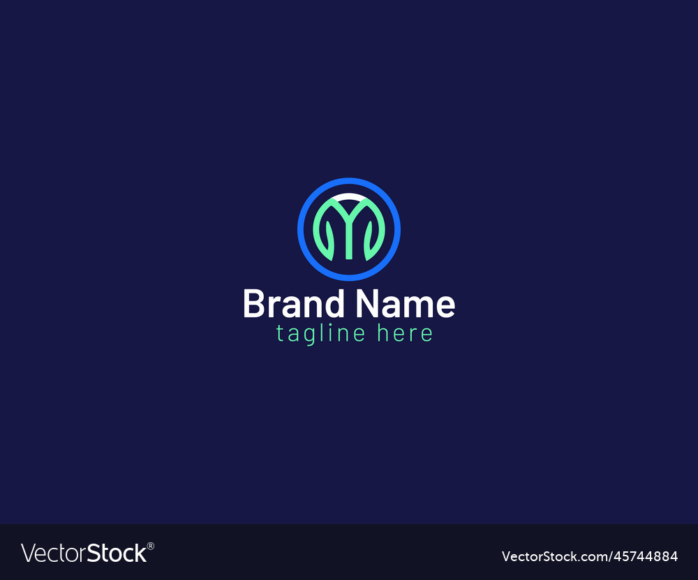 Cloth company logo design Royalty Free Vector Image