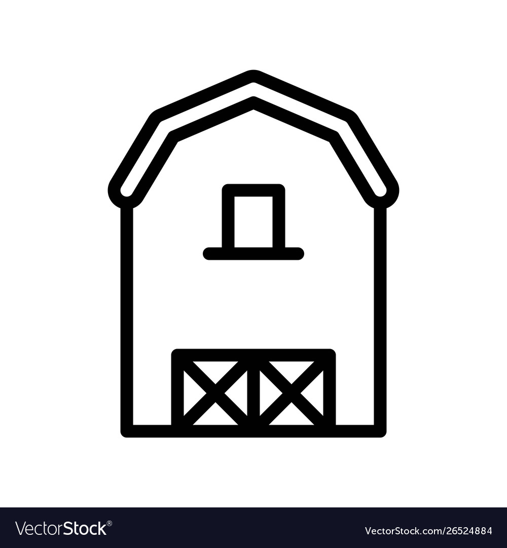 Residential house property exterior view building Vector Image