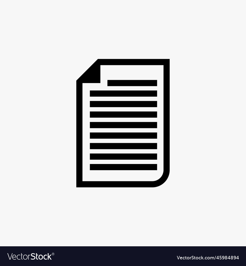 Document icon file