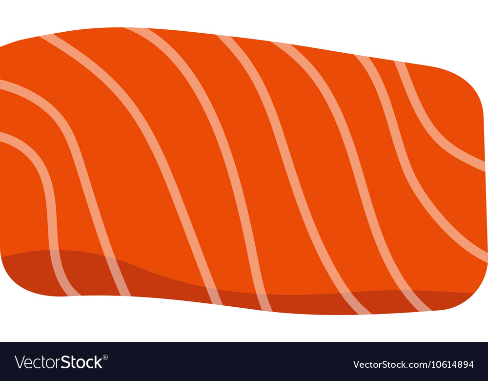 Fischfilet Lizenzfreies Vektorbild - VectorStock