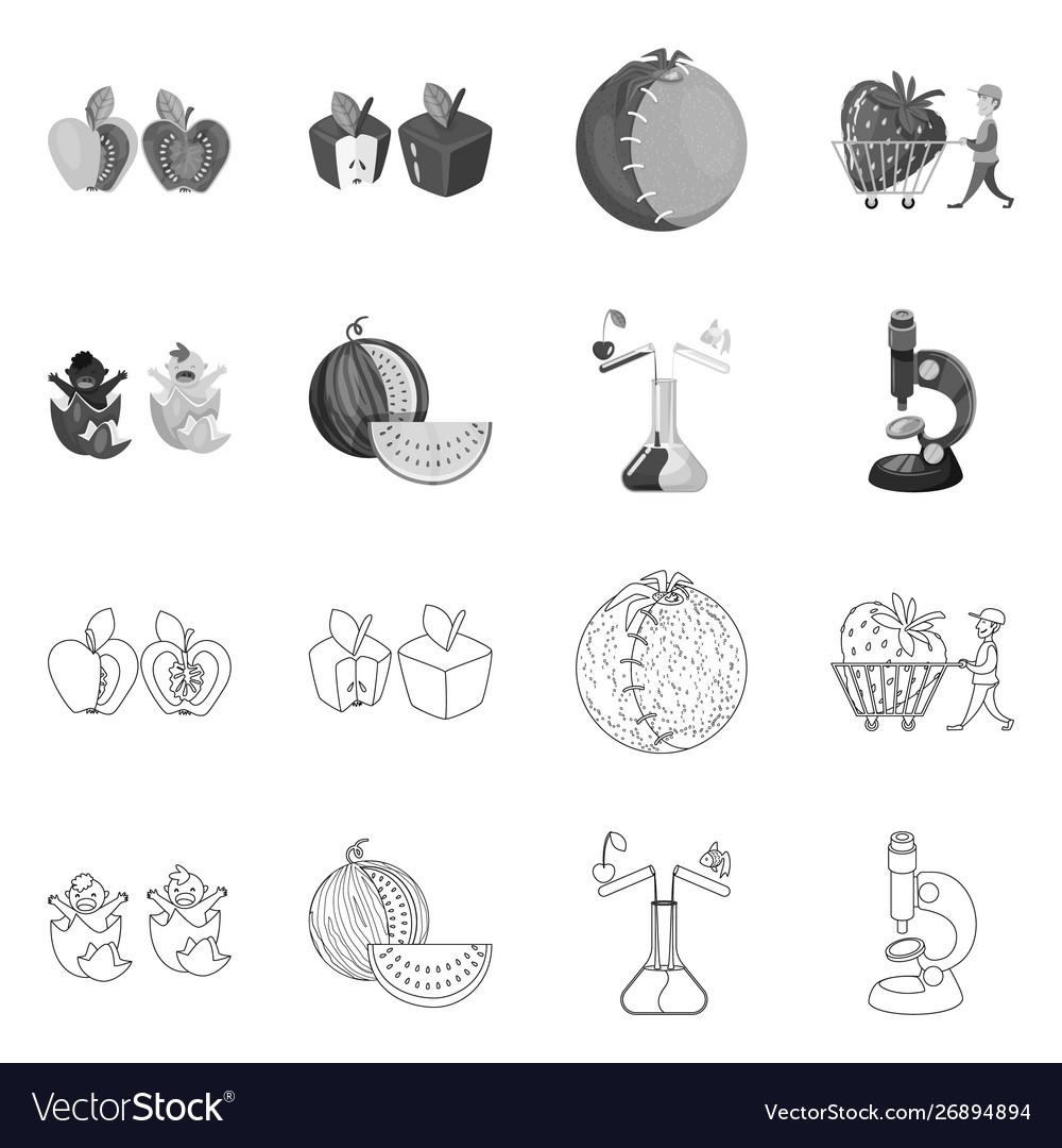 Isolated object test and synthetic sign vector image Isolated object test and synthetic sign