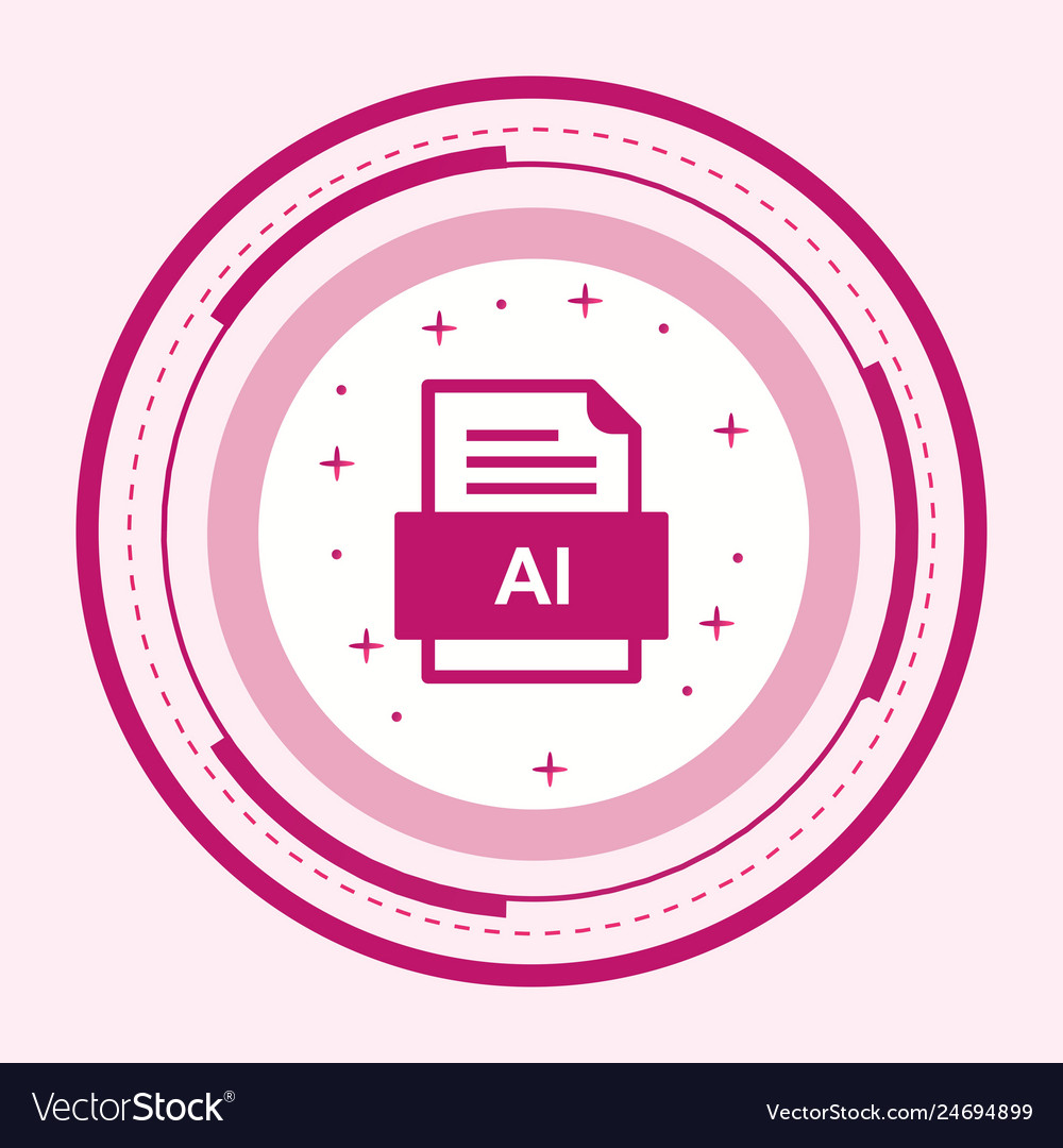 Ai file document icon