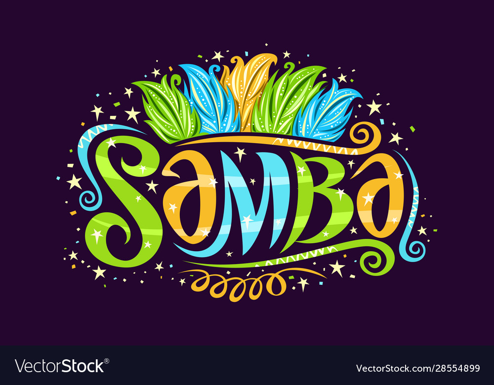 Logo for brazilian samba