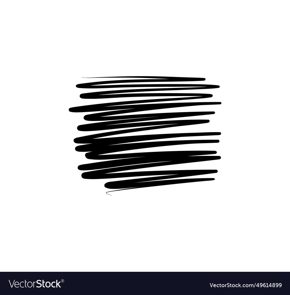 Scribble pen strokes doodle pencil scratch vector image Scribble pen strokes doodle pencil scratch