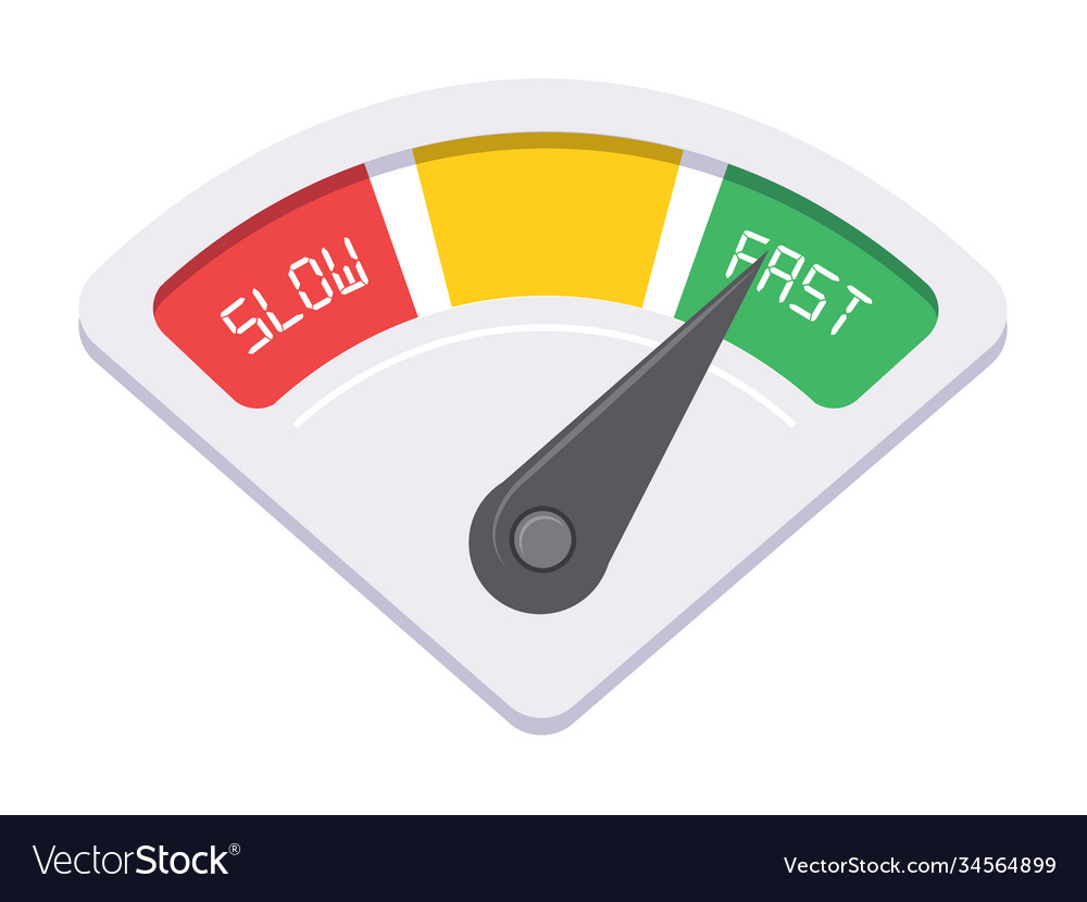 Speed Gauge with Arrow