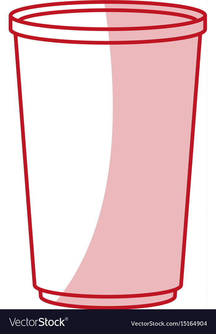 Flat line cup design