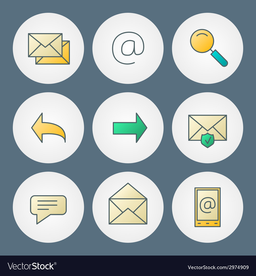 Modern Icon Set - Mobile & Web