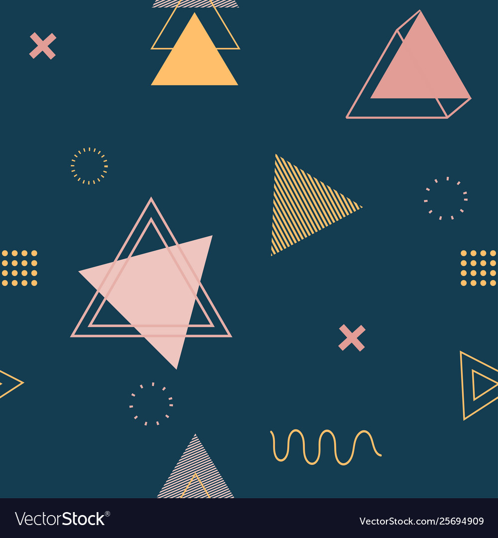 Retro Geometric Pattern