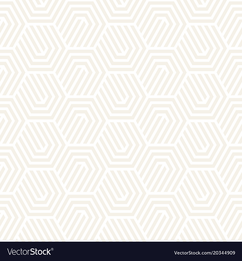 Subtle Hexagonal Stripe Pattern