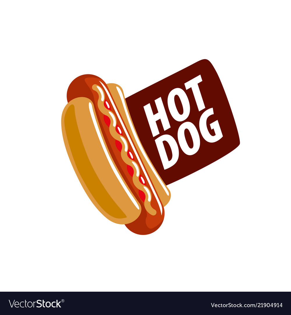 Logo hot dog Royalty Free Vector Image - VectorStock