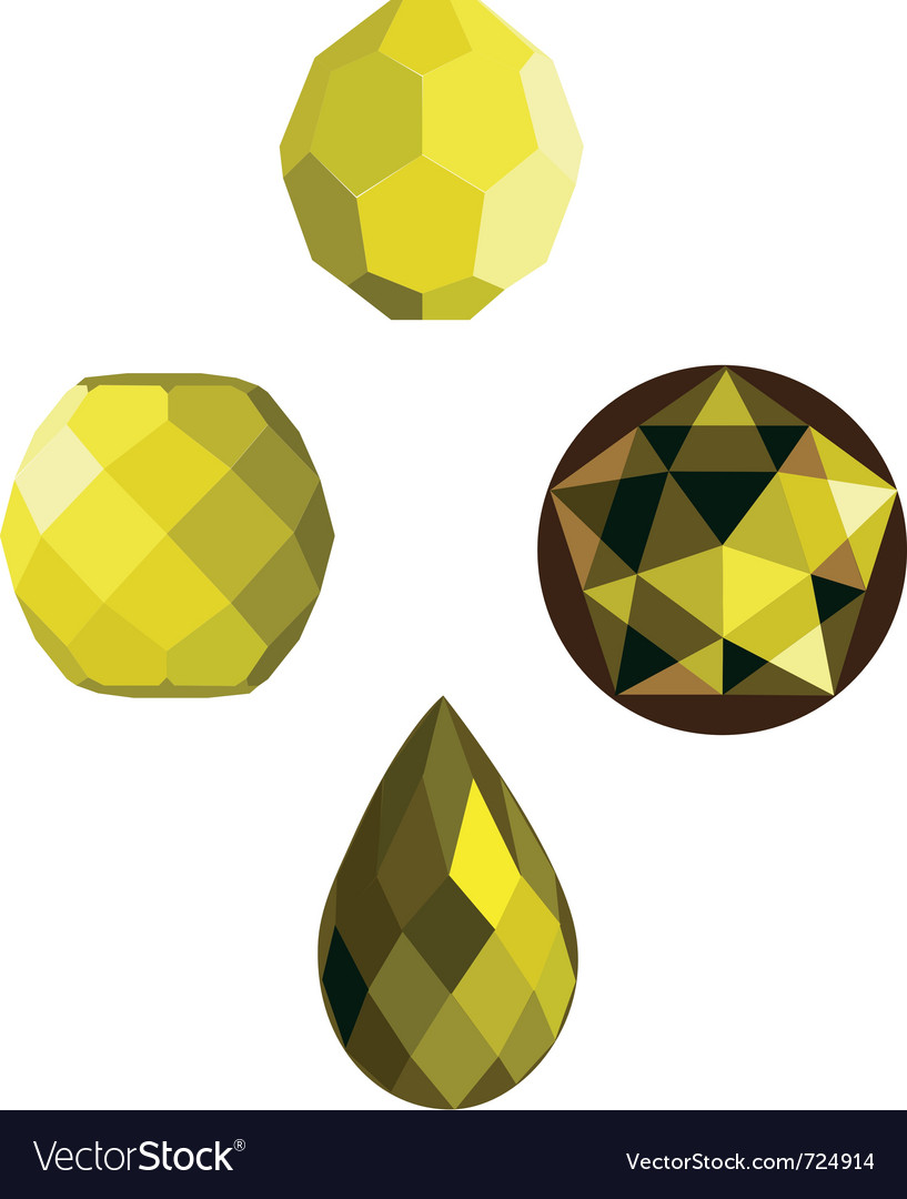 yellow crystal beads