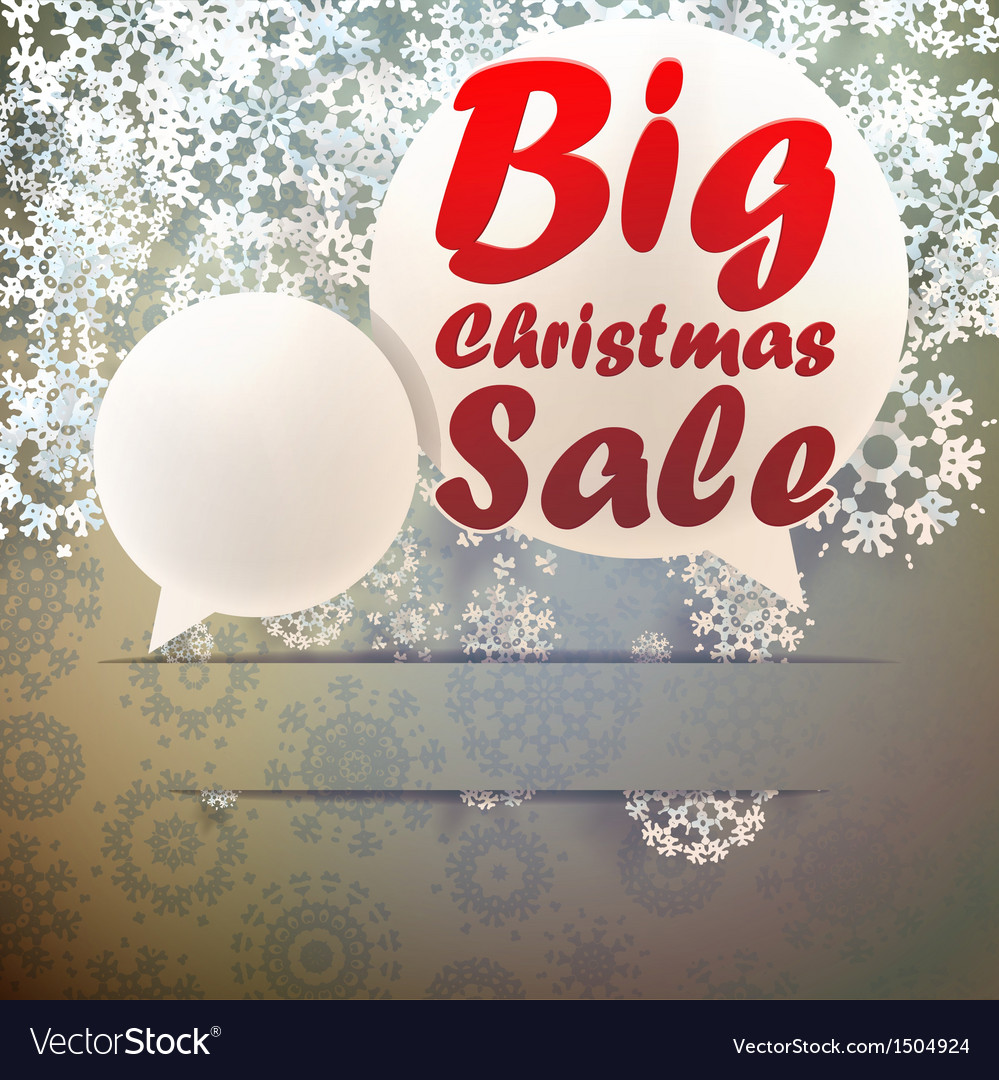 Christmas big sale template