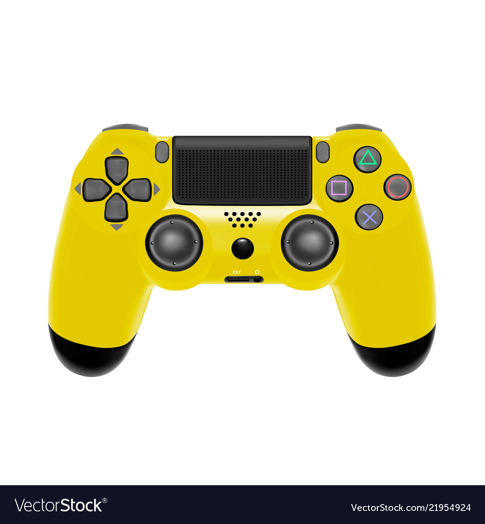 Gamepad for a console gamegame controller isolate