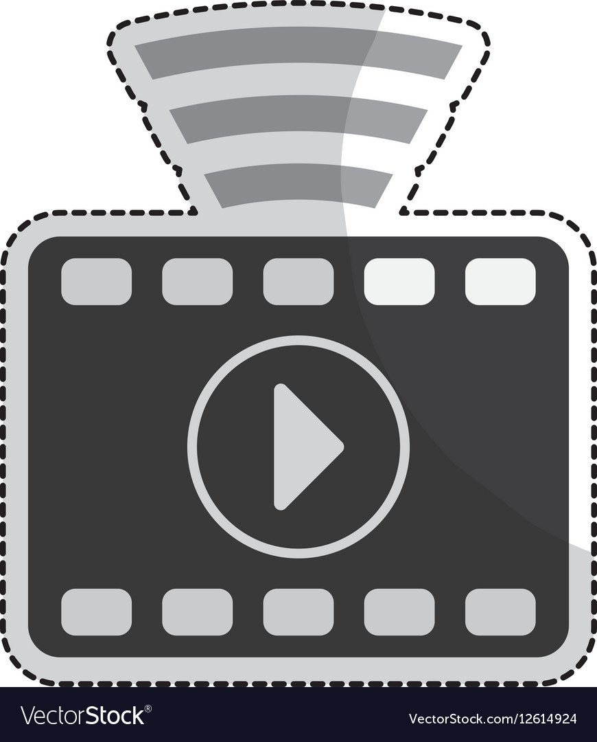 Movie or video related icon image