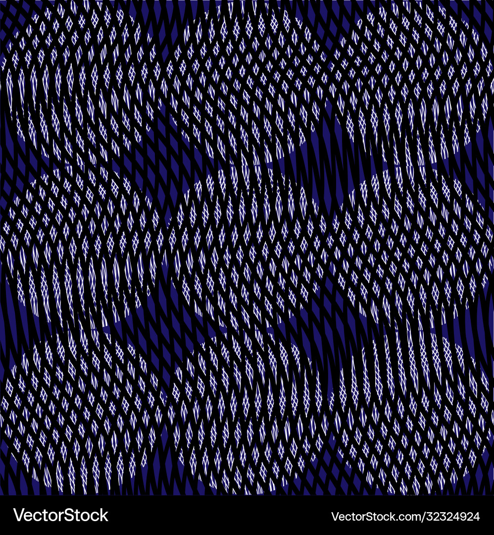Textured geometric seamless pattern with repeated Vector Image