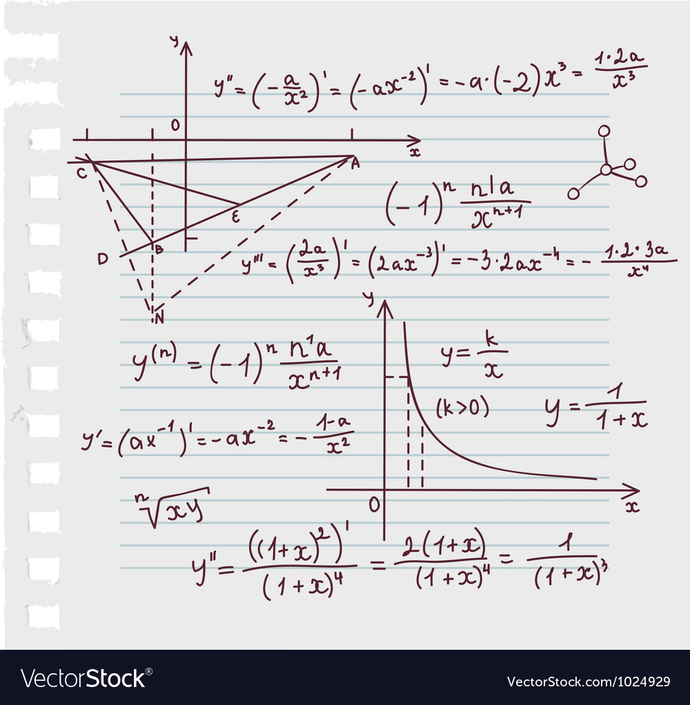 Algebra Royalty Free Vector Image - VectorStock