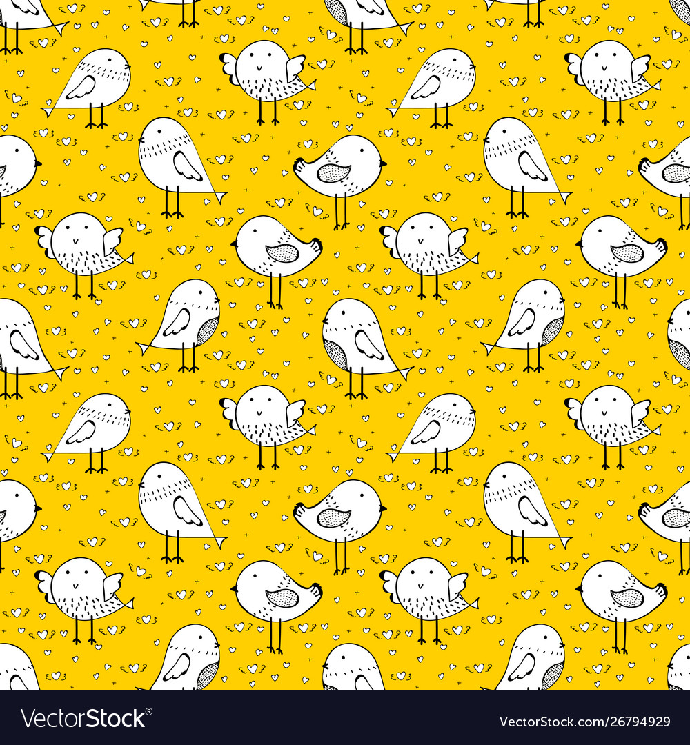 Charming Bird Pattern