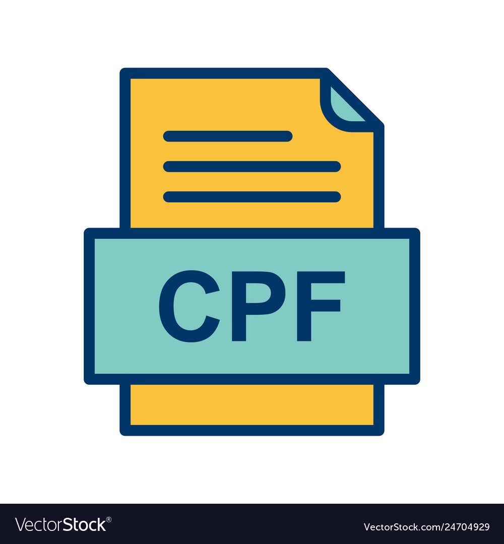 Cpf file document icon