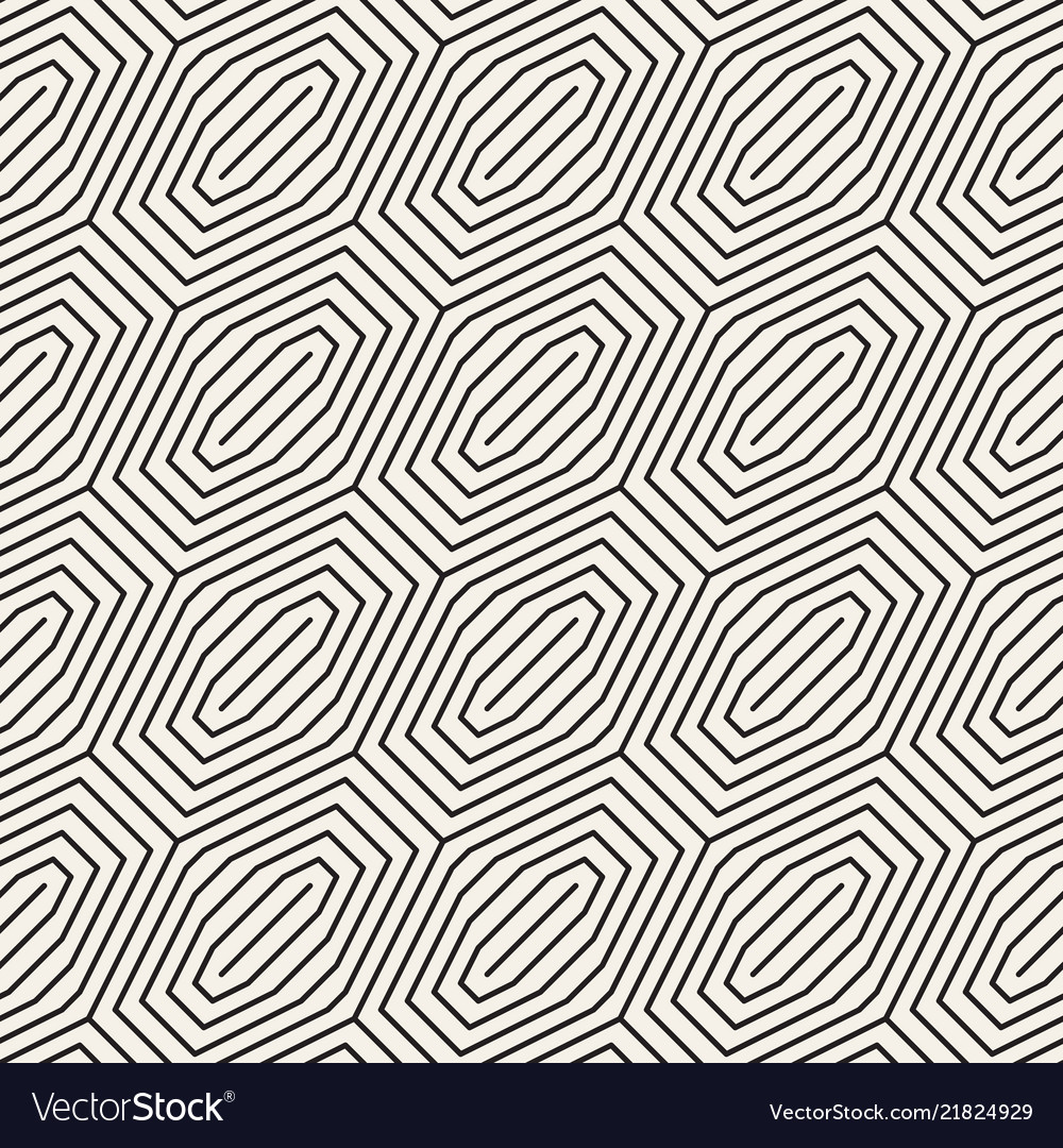 Geometric Hexagon Pattern