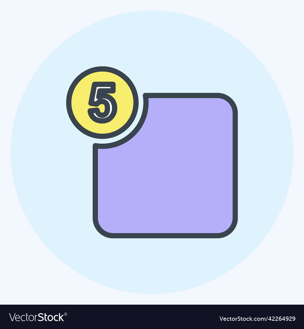 Icon notification suitable for web interface vector image Icon notification suitable for web interface