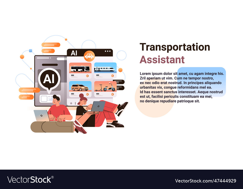 People choosing transport for traveling