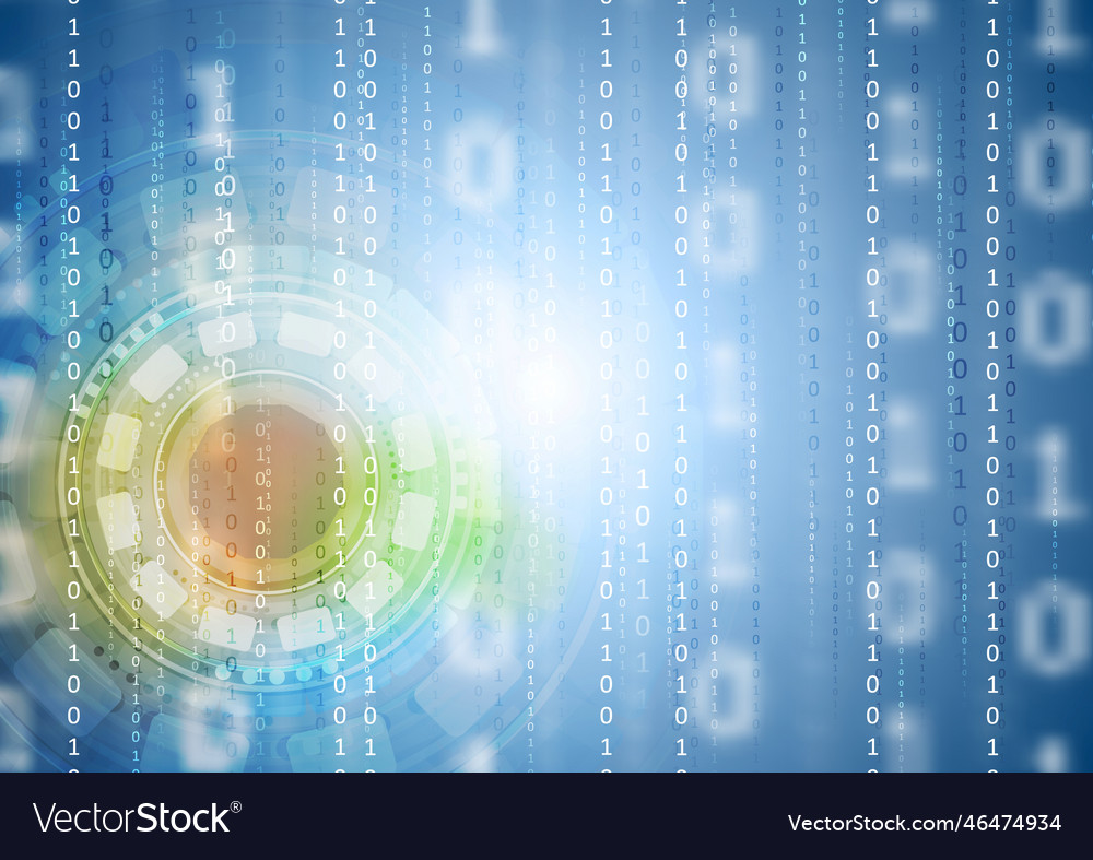 Abstract tech background vector image Abstract tech background