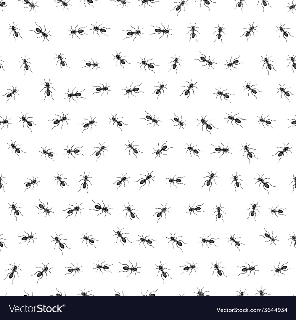 Ant Seamless Pattern