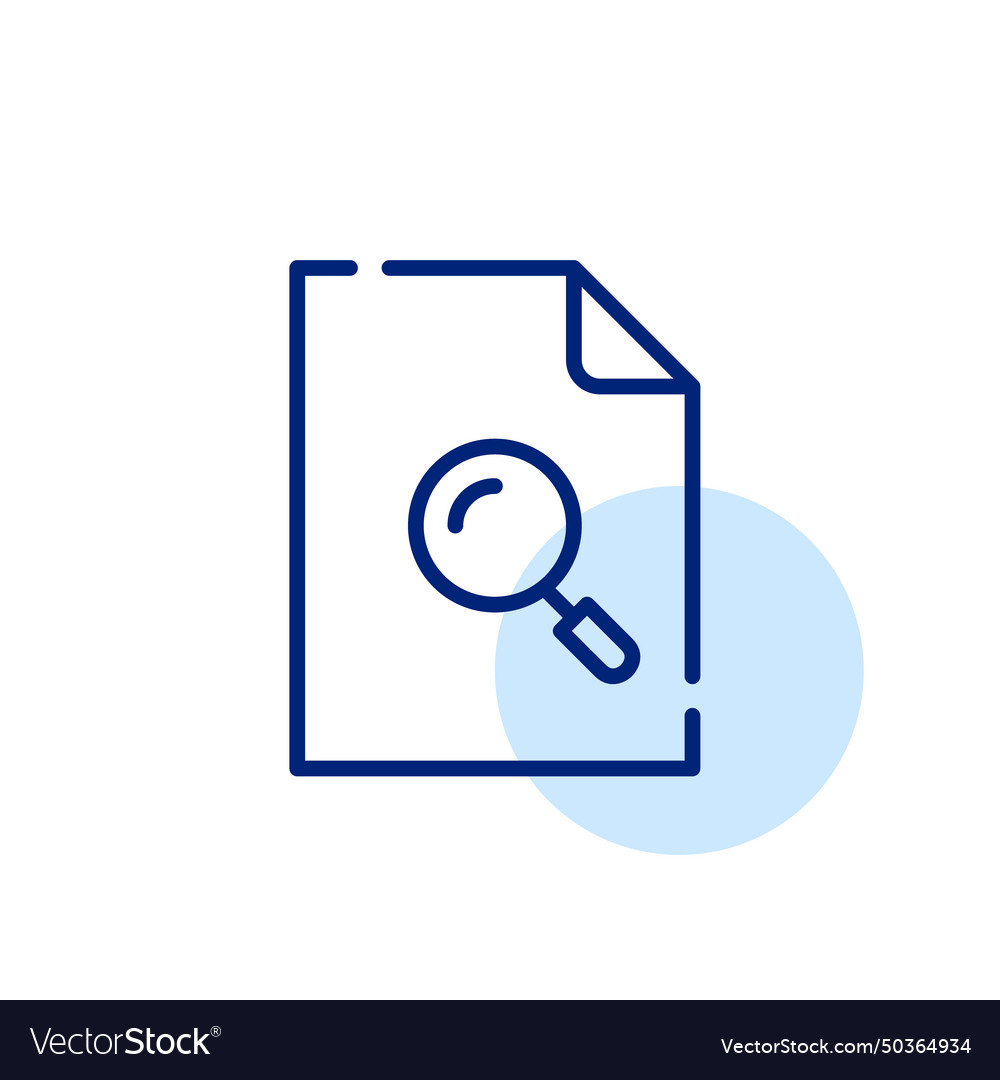 Searching information in file data analysis vector image Searching information in file data analysis