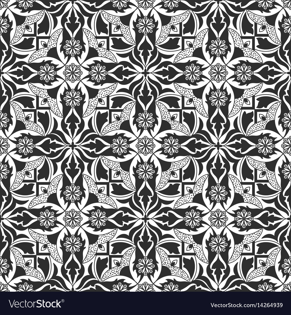 Damask seamless pattern background classical