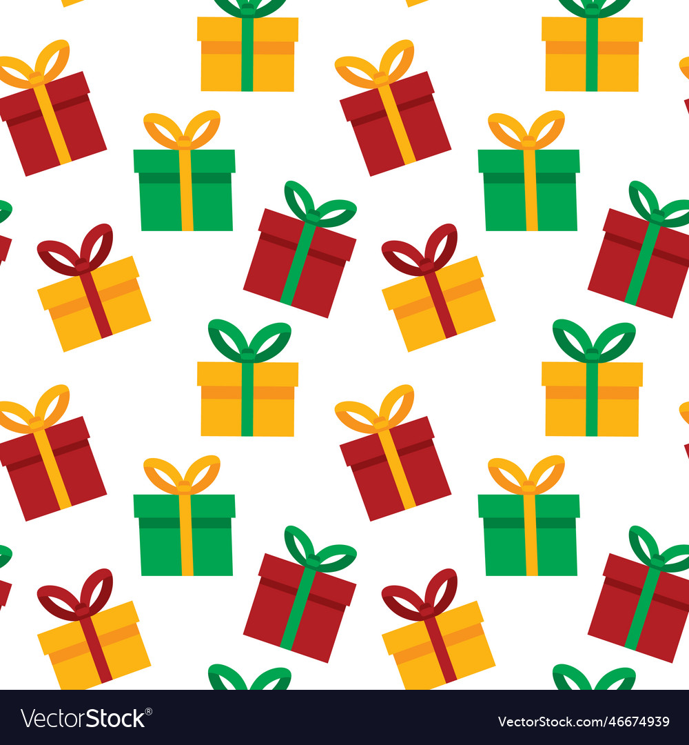 Gift boxes background presents and celebration Vector Image