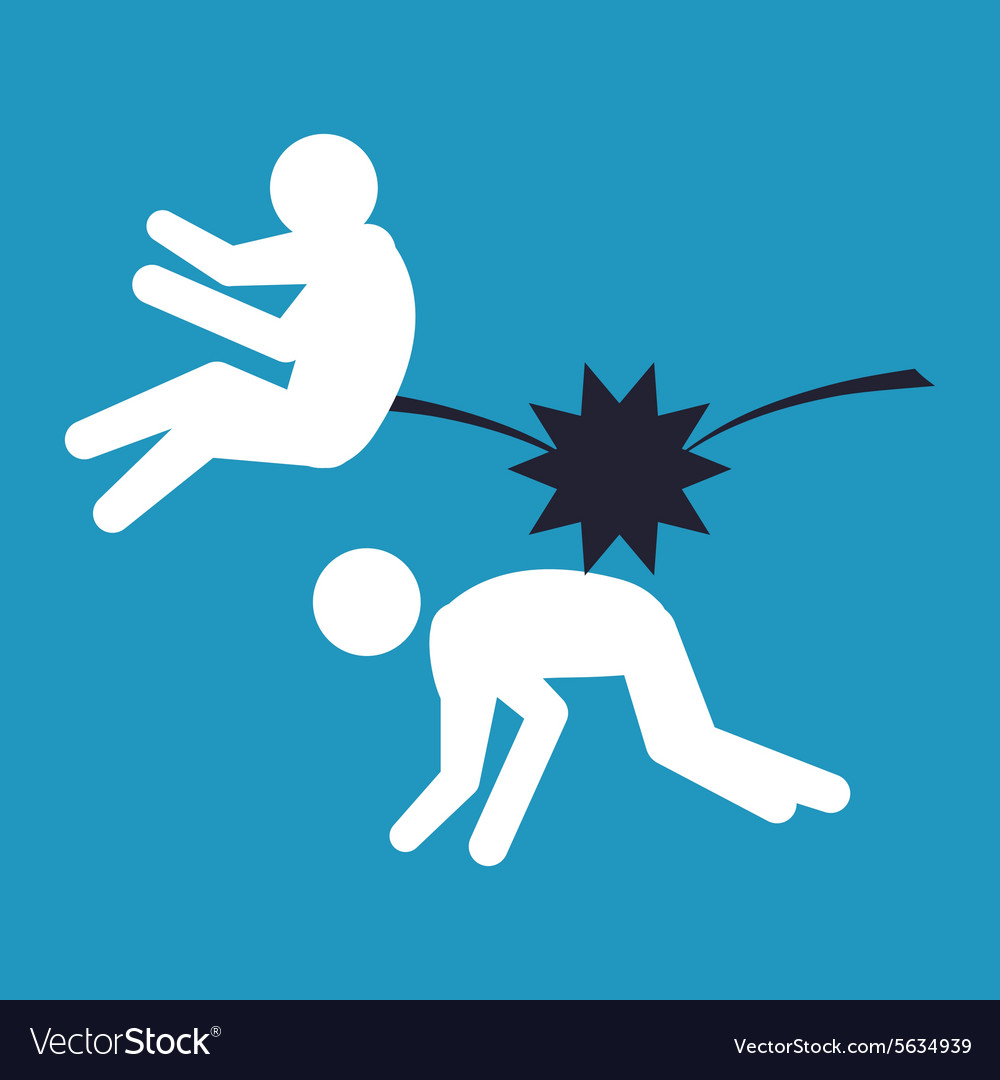 Jumping design Royalty Free Vector Image - VectorStock