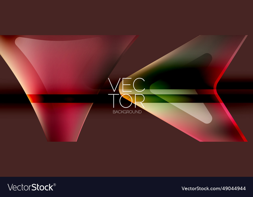 Fluid gradient arrow abstract vibrant arrows vector image Fluid gradient arrow abstract vibrant arrows