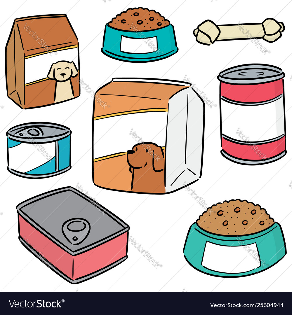 Set dog food