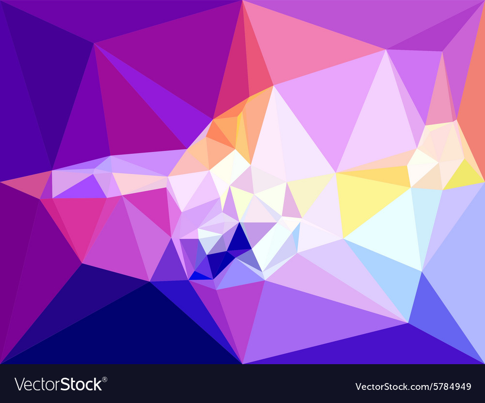 Low Poly Background Abstract Diamond Royalty Free Vector