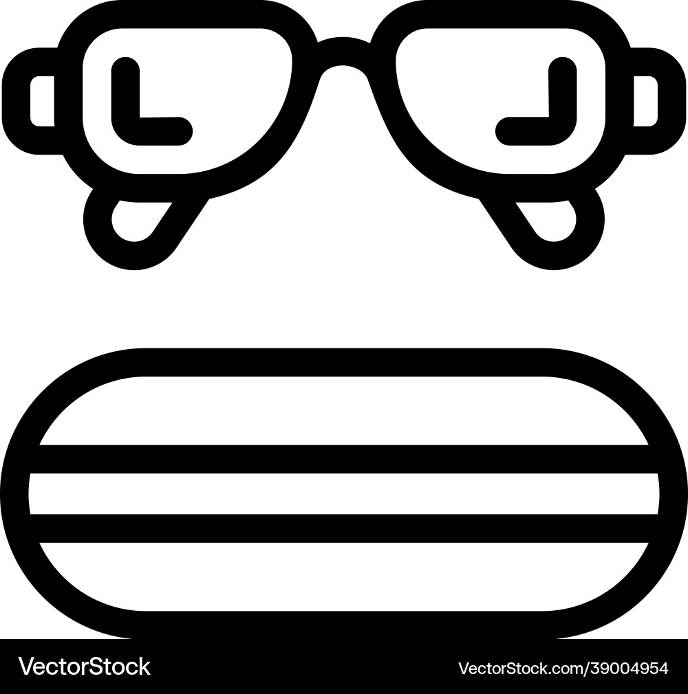 Glasses Royalty Free Vector Image - VectorStock